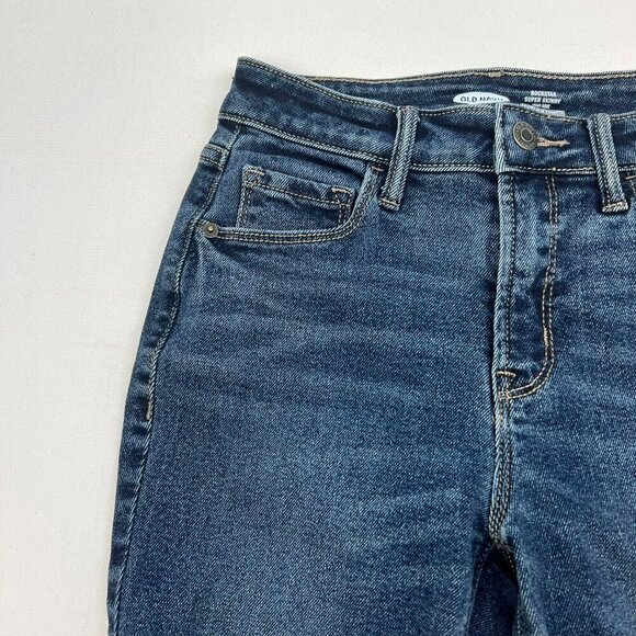 Old Navy Women’s Rockstar Super Skinny Jeans Distressed Size 0 - Picture 4 of 9